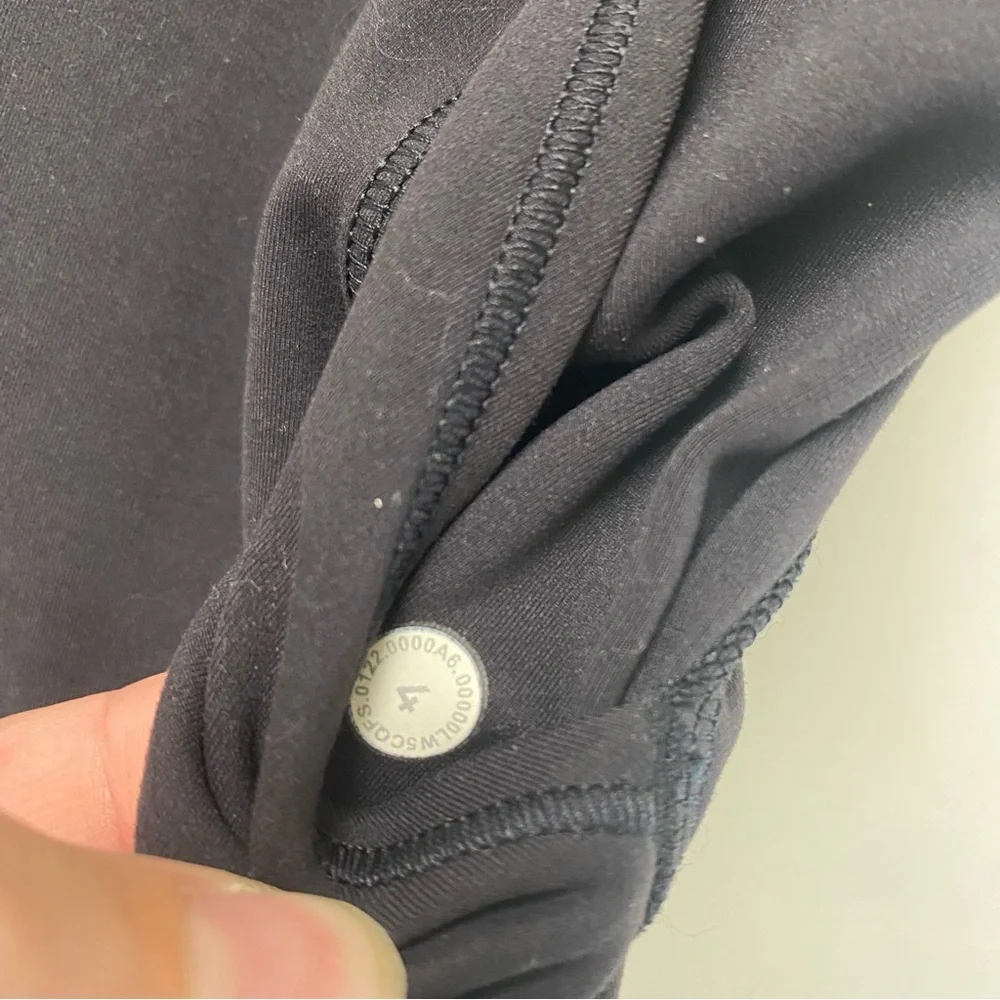 Lululemon Invigorate Black High Rise‎ Tight 25” Size 4 - Picture 5 of 7